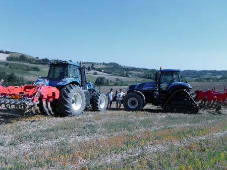 Ripuntatore con rulli a creste    